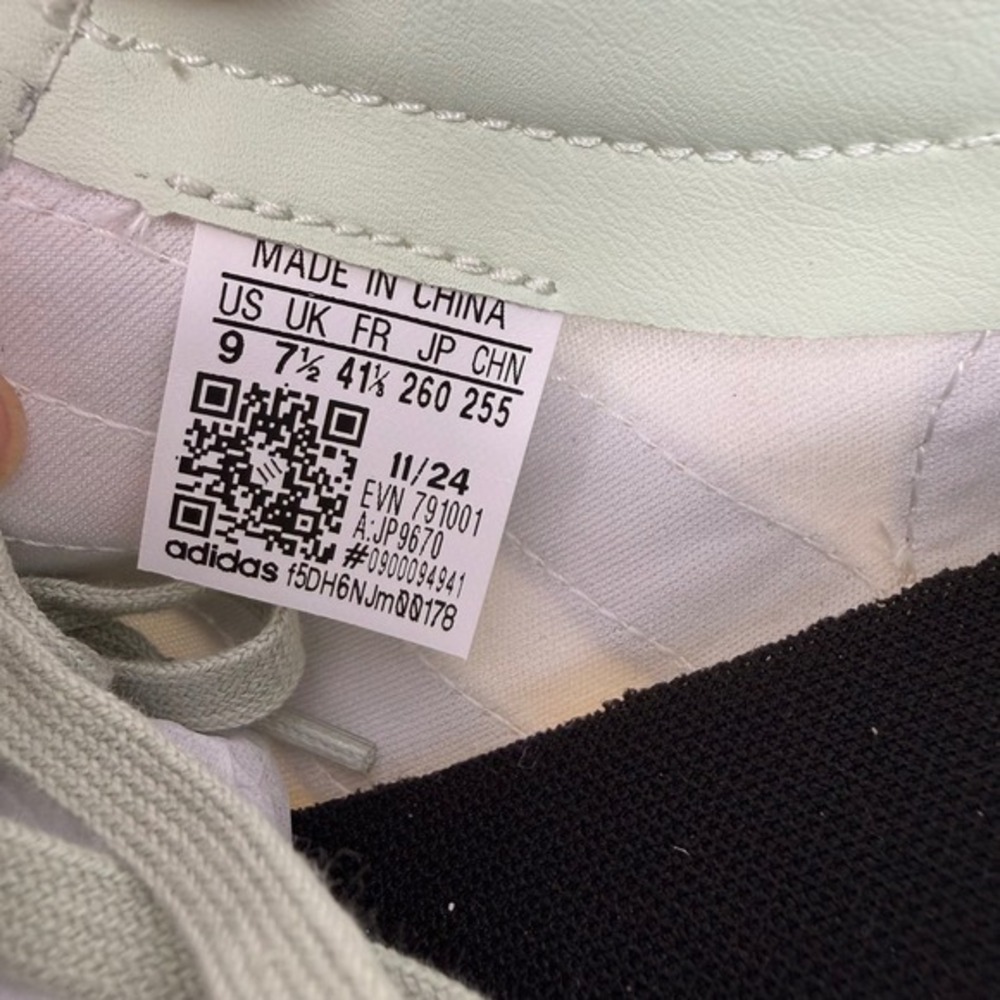 Adidas Barreda Decode JP9670 Alumina Linen Green Gum Sole Women's Sz 9 BNWT - Picture 12 of 15